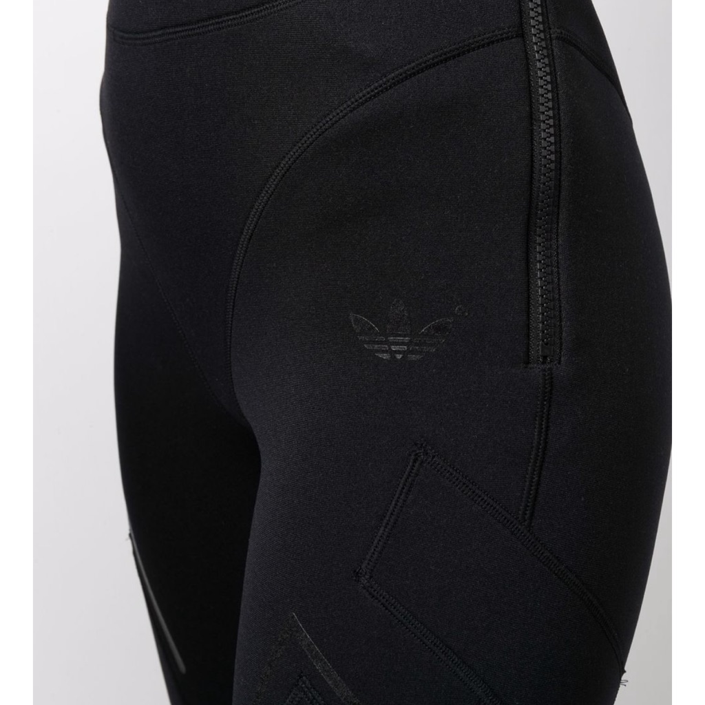 Adidas Logo Side Zip Leggings Size Small